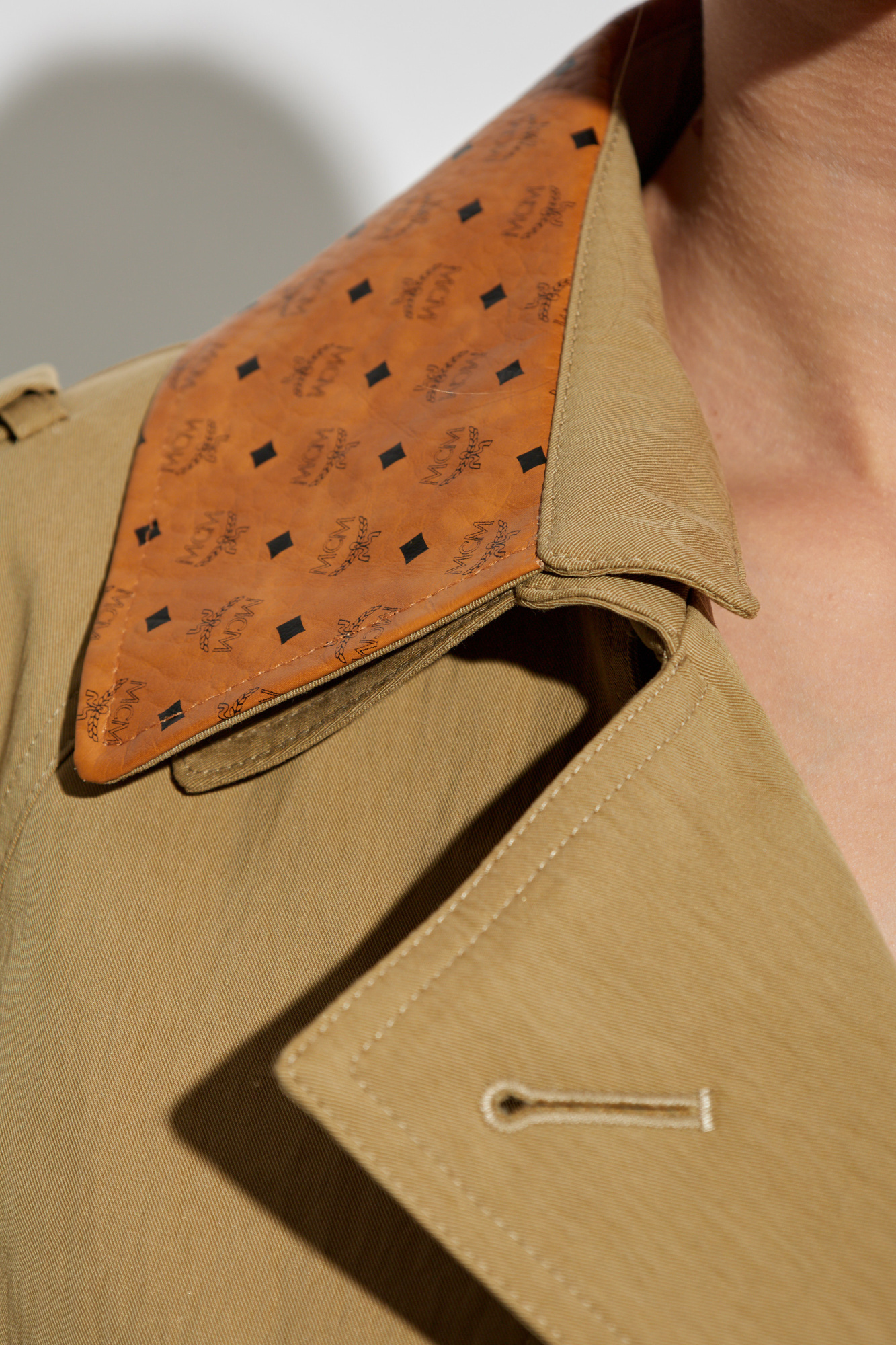 MCM Trench coat with epaulettes on the shoulders | Women's